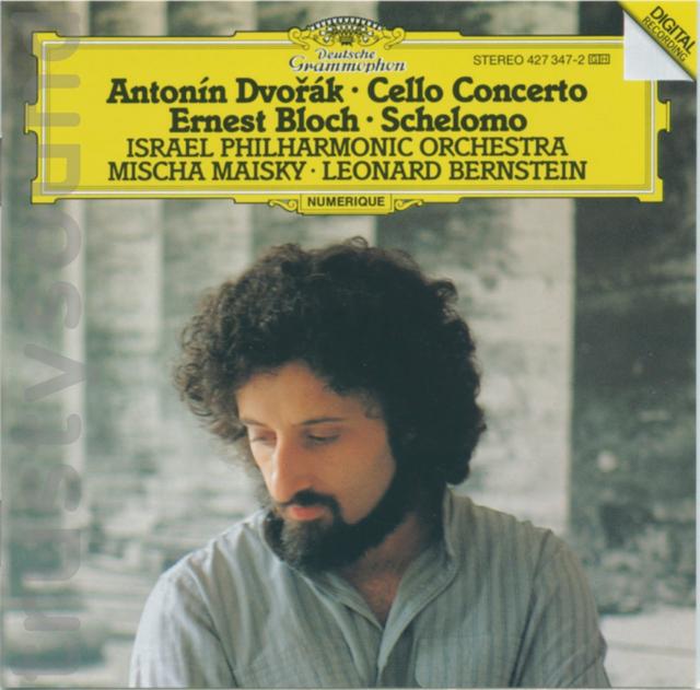 Album cover art for Dvorak: Cello Concerto - Bloch: Schelomo