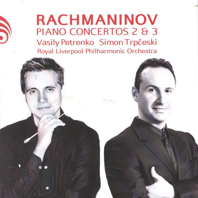 Album cover art for Rachmaninov: Piano Concertos Nos. 2 & 3