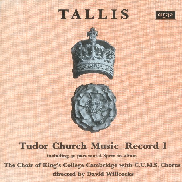 Album cover art for Tallis: Tudor Church Music Record 1