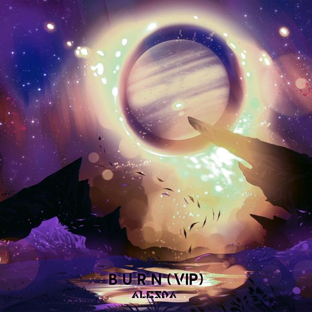 Album cover art for Burn (VIP)