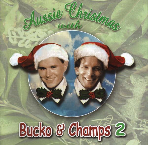 Album cover art for Aussie Christmas with Bucko & Champs 2