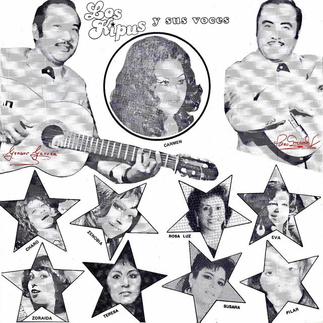 Album cover art for Los Kipus y Sus Voces