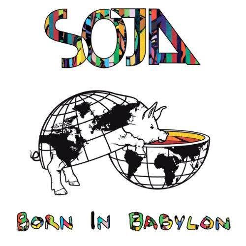 Album cover art for Born in Babylon