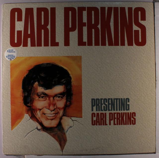 Album cover art for Presenting Carl Perkins