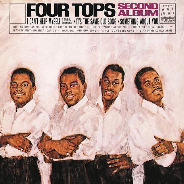 Album cover art for The Four Tops' Second Album