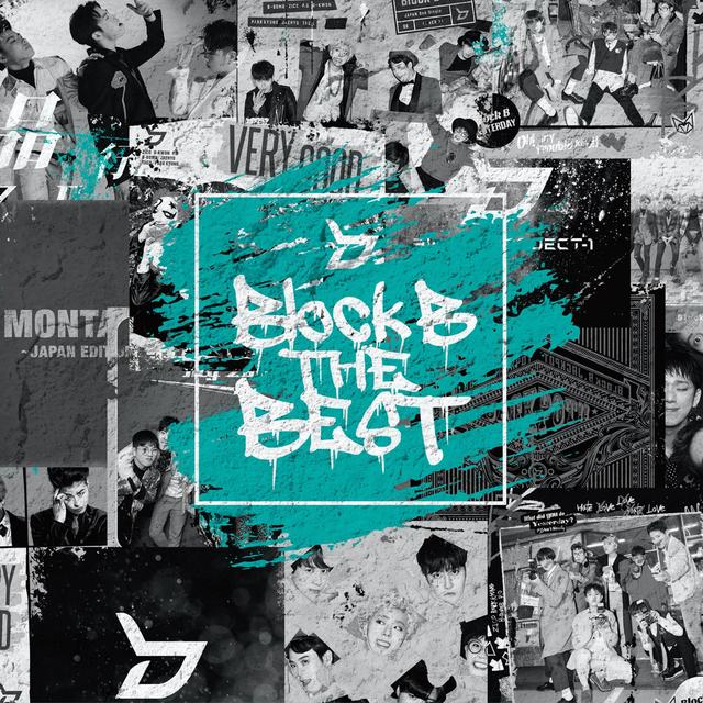 Album cover art for Block B THE BEST