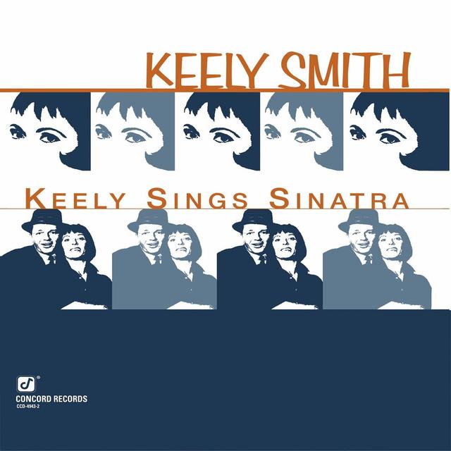 Album cover art for Keely Sings Sinatra