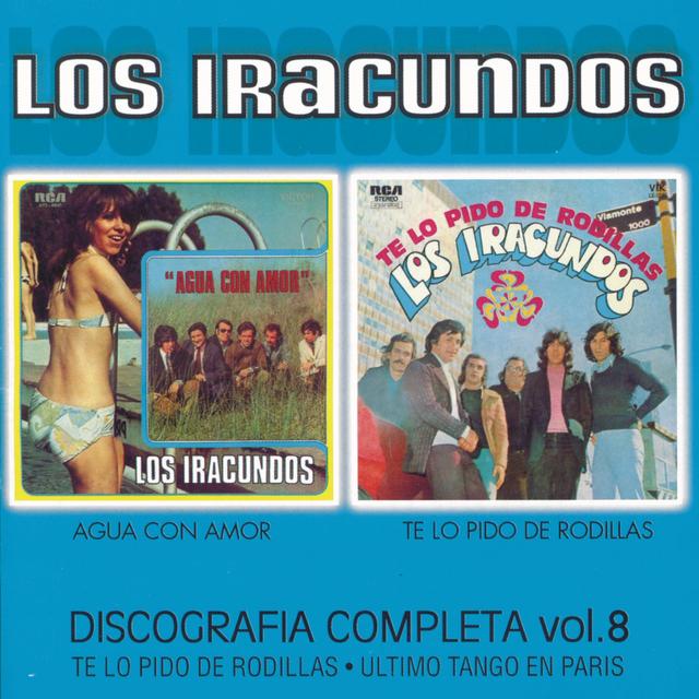 Album cover art for Los Iracundos Vol. 8