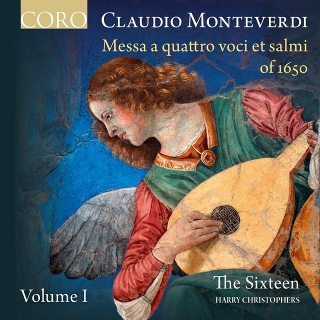 Album cover art for Monteverdi: Messa a quattro voci et salmi of 1650 Volume I