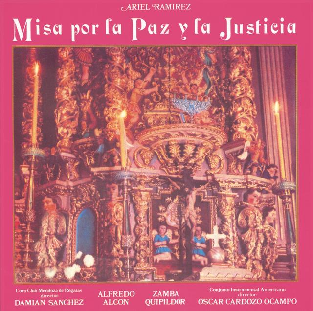 Album cover art for Misa Por La Paz Y La Justicia