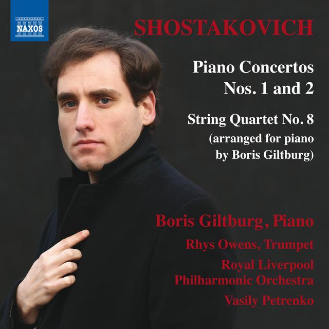 Album cover art for Shostakovich: Piano Concertos Nos. 1 & 2