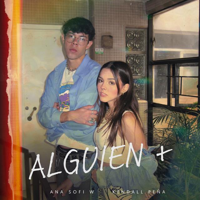 Album cover art for alguien +