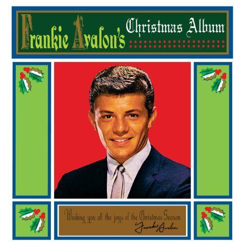 Album cover art for Frankie Avalon's Christmas Album