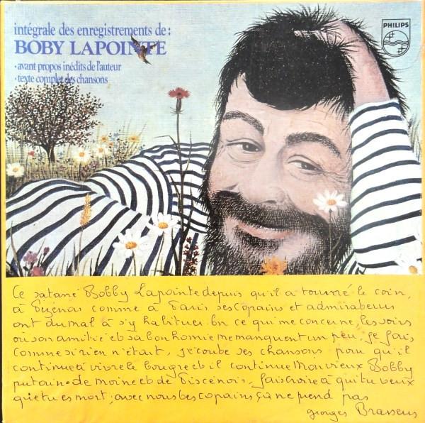 Album cover art for Intégrale des Enregistrements de Boby Lapointe