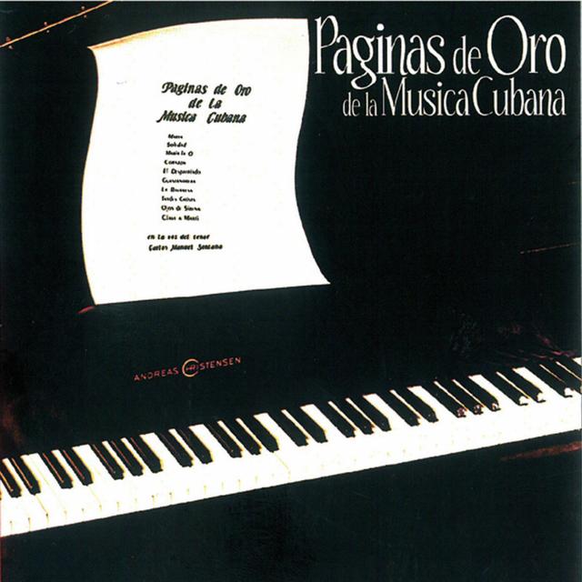 Album cover art for Paginas De Oro De La Musica Cubana