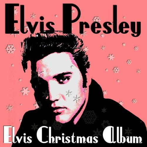 Album cover art for Elvis Christmas Album