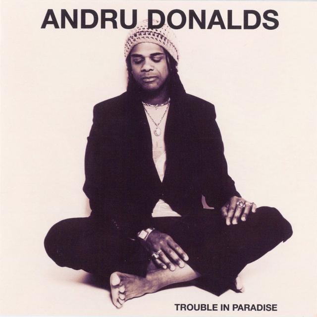 Album cover art for Trouble in Paradise