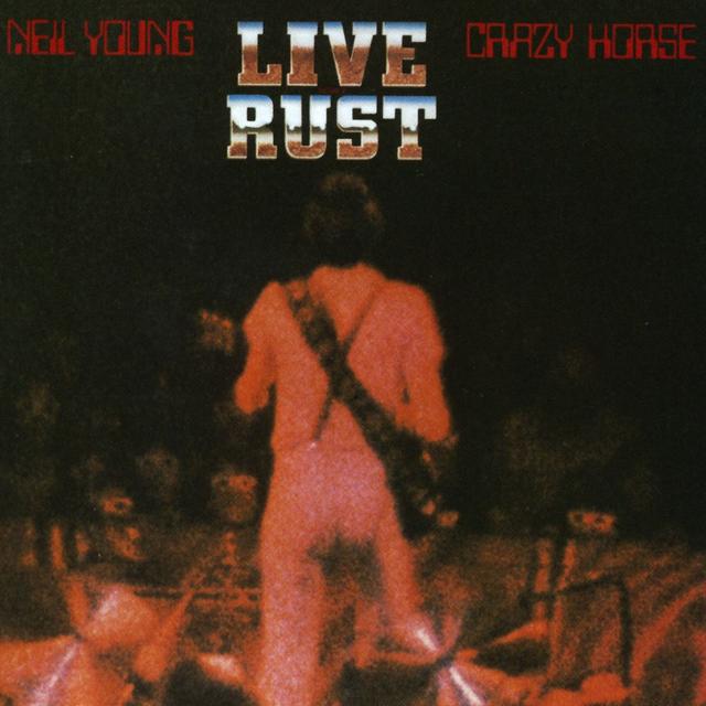 Album cover art for Live Rust