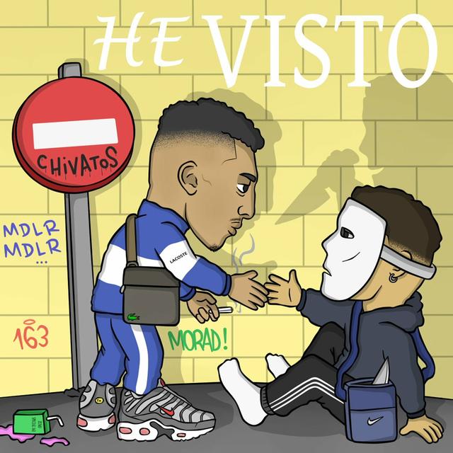 Album cover art for He Visto