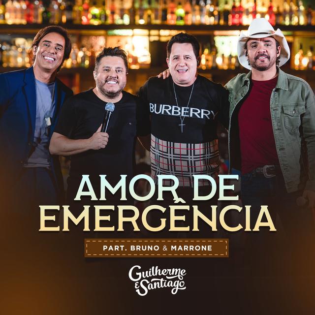 Album cover art for Amor De Emergência