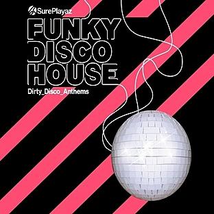 Album cover art for Funky Disco House