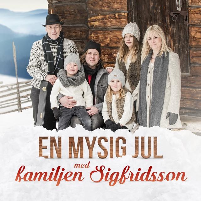 Album cover art for En mysig jul med familjen Sigfridsson