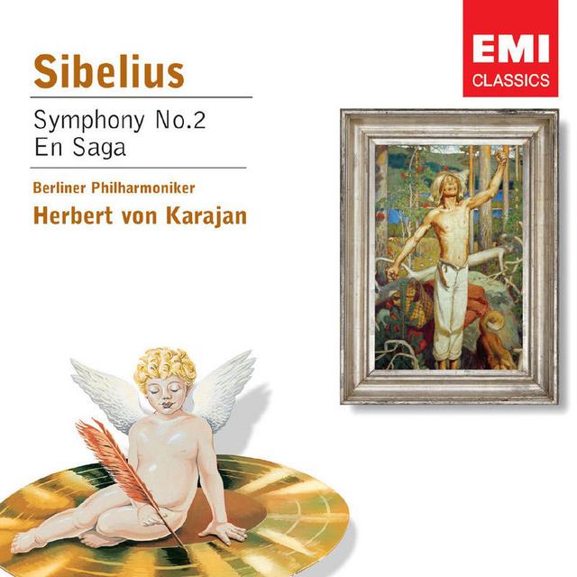 Album cover art for Sibelius : Symphony No.2 - En Saga