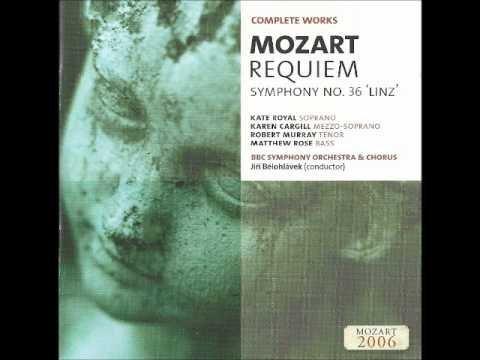 Album cover art for Mozart: Requiem - Symphony No. 36 'Linz'