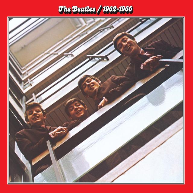 Album cover art for The Beatles 1962-1966