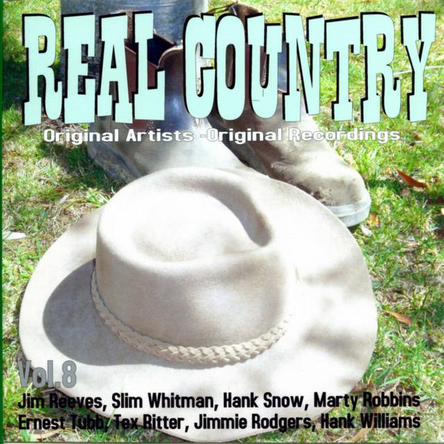 Album cover art for Real Country - Vol. Eight