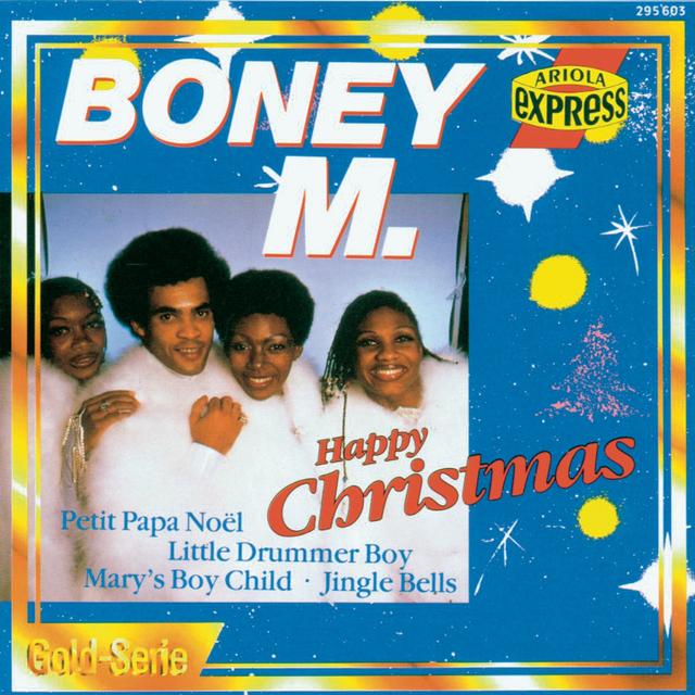 Album cover art for Happy Christmas