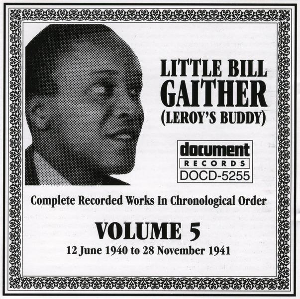 Album cover art for Bill Gaither Vol. 5 1940-1941