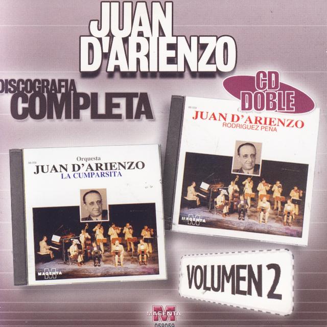 Album cover art for Juan D'arienzo: Discografía Completa Vol. 2