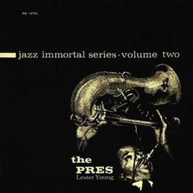 Album cover art for Jazz Immortal Series, Vol. 2 - The Pres