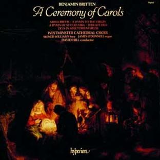 Album cover art for Britten : A Ceremony Of Carols