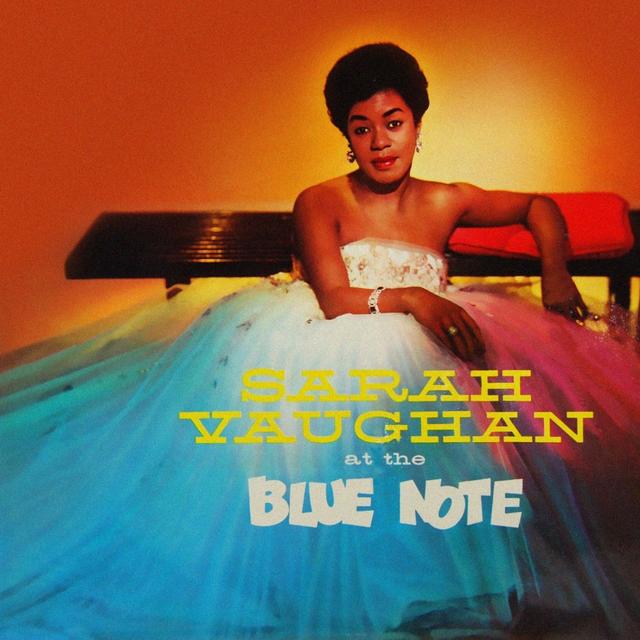 Album cover art for Sarah Vaughan at the Blue Note