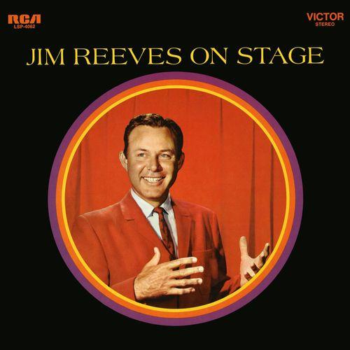 Album cover art for Jim Reeves on Stage