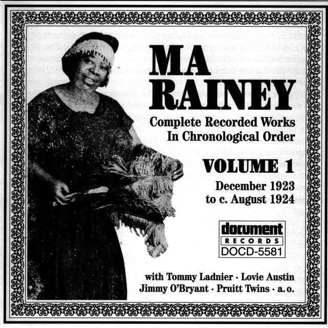 Album cover art for Complete Recorded Works, Vol. 1 (1923-1924)