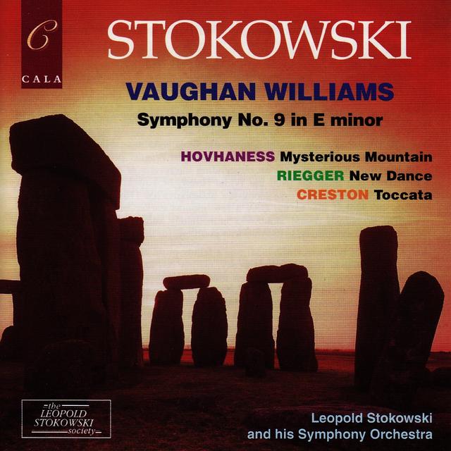 Album cover art for Vaughan Williams, Riegger, Hovhaness & Creston: Symphonic Works