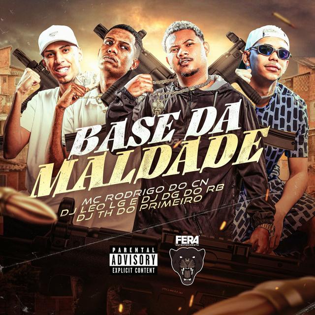 Album cover art for Base da Maldade