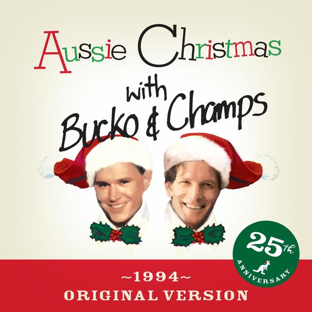 Album cover art for Aussie Christmas with Bucko & Champs