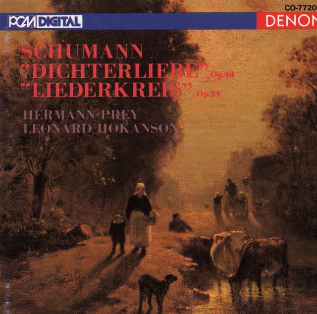 Album cover art for Schumann: "dichterliebe", Op. 48 & "liederkreis", Op. 24