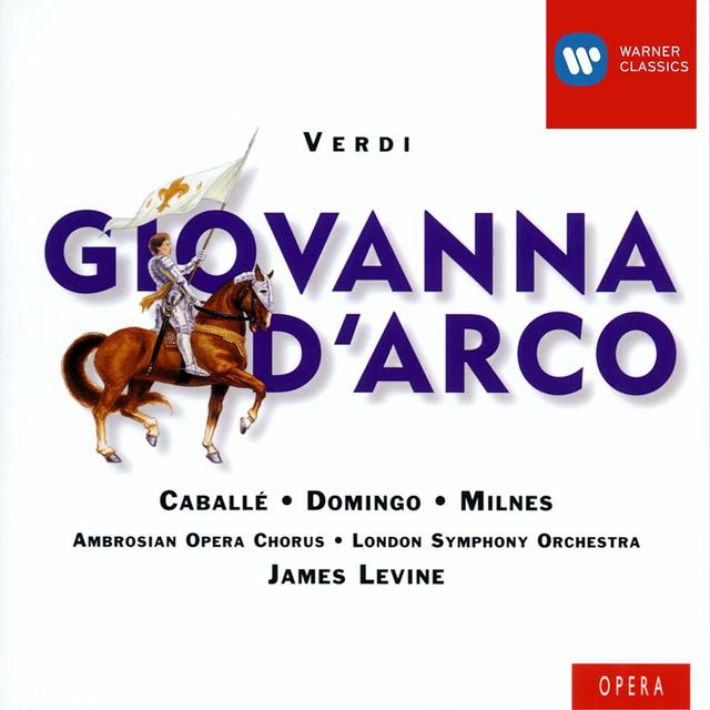 Album cover art for Giovanna D'arco