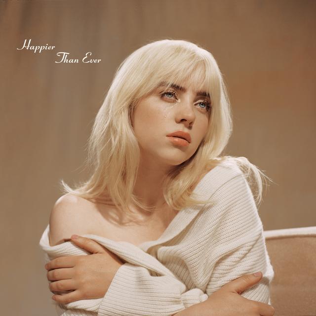 Album cover art for Happier Than Ever