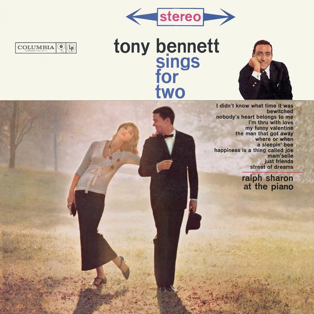 Album cover art for Tony Sings for Two