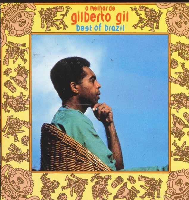 Album cover art for O Melhor de Gilberto Gil