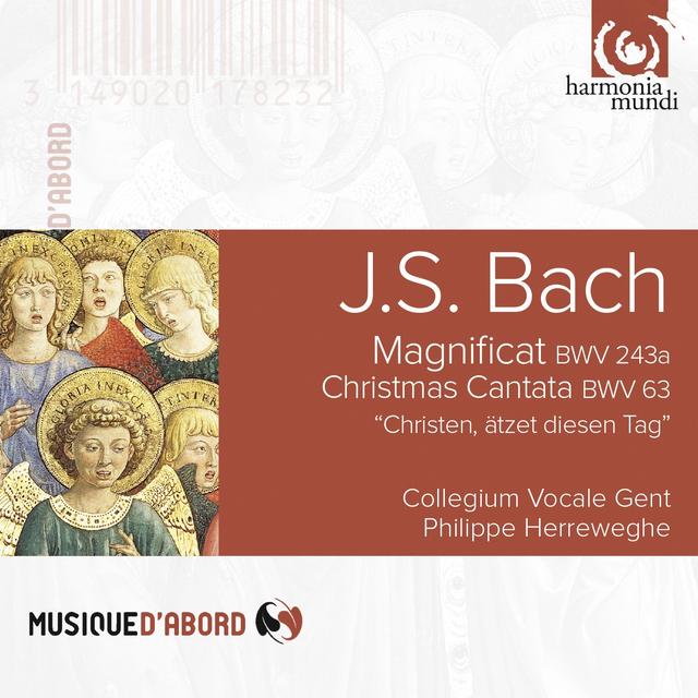 Album cover art for Bach: Magnificat BWV 243a