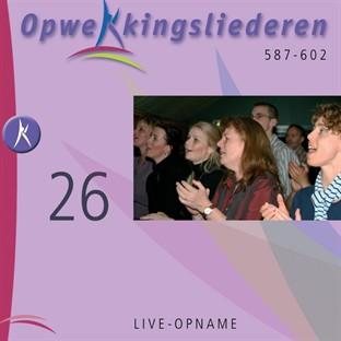 Album cover art for Opwekkingsliederen 26