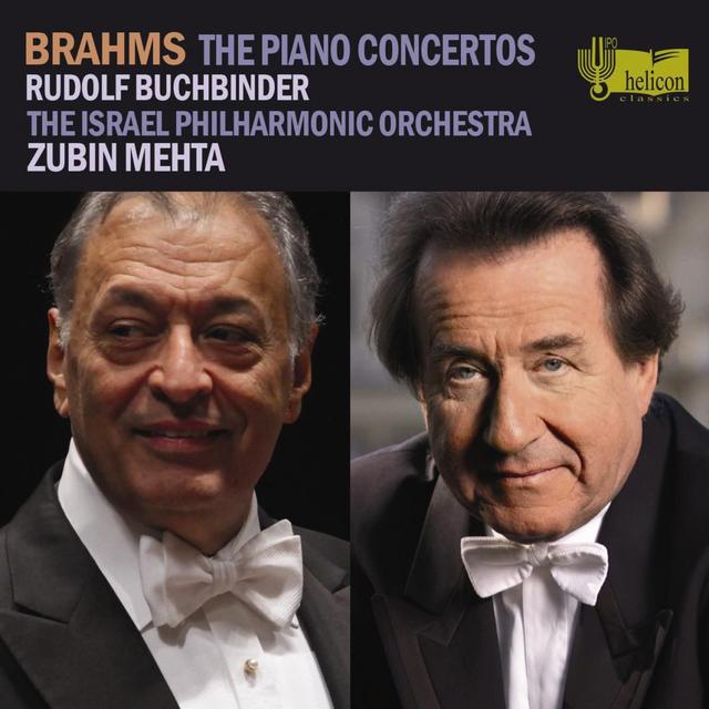 Album cover art for Brahms: The Piano Concertos