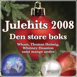 Album cover art for Julehits 2008 - Den Store Boks